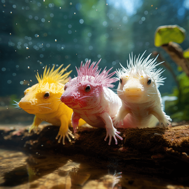 Axolotl VS Mudpuppy