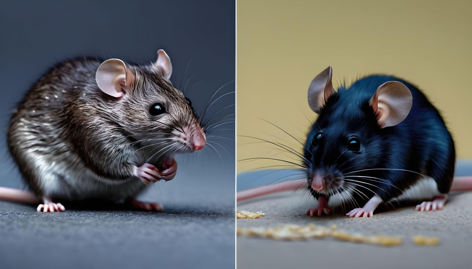 Difference Between Rat And Mouse Habit Appearance