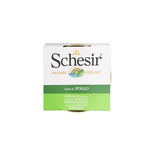 51% Chicken Fillets Wet Cat Food (Schesir) - 85 g