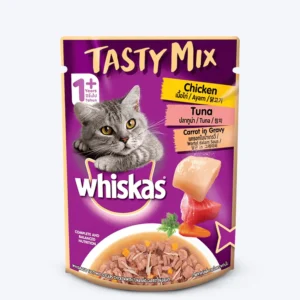 Whiskas Adult (1+ year) Tasty Mix Wet Cat Food - 70 g packs